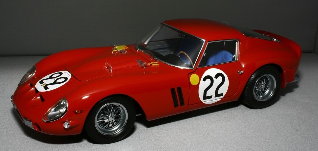 Kyosho - Ferrari 250 GTO - Le Mans #22, 3. helyezés (1962)